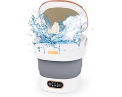 Mini Wasmachine met Centrifuge - Voor Kleine Wasgoed - Meerdere Programma's -