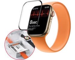 BLUEO 44mm Screenprotector - Geschikt voor Apple Watch SE/ Watch 6/ Watch 5/ Watch 4 met Applicator