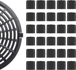 30 Rubberen Bumpers voor Airfryer - Anti-kras Beschermhoezen voor Heteluchtfriteuse — thumbnail 1