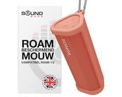 Sterke Siliconen Draagtas voor Draadloze Bluetooth-Luidsprekers - Optimale Bescherming en Mobiliteit (Rood)