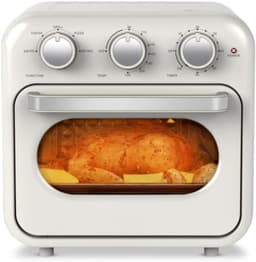 Retro Luchtfriteuse - met 3-in-1 Functies en 16 Liter Inhoud - Airfryer — thumbnail 1