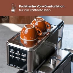 Espressomachine 2-in-1 – Koffiepoeder & Nespresso-compatibele Capsules – 20 Bar Pomp – Melkschuimer – Zeefhouder — thumbnail 3