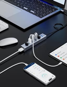 USB Hub met 7 Poorten voor Snelle Dataoverdracht — thumbnail 5