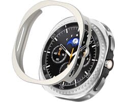 Screen protector - Geschikt voor Samsung Galaxy Watch 8 Classic (46 mm) - Full Cover Hard Case / Beschermend Hoesje - Sterrenlicht