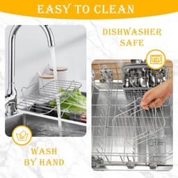 2-delige airfryer-rekset, accessoires voor heteluchtfriteuses, rek, meerlaags droogrek — thumbnail 2