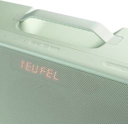 Teufel BOOMSTER 4 - Robuuste 2.1 bluetooth-speaker met DAB+ en FM-radio - Tot 23 uur batterijduur - Spatwaterbescherming, USB-C - Mint Green — thumbnail 4