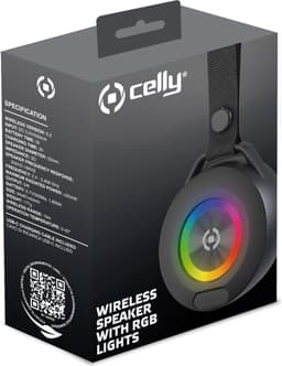 Bluetooth Speakers Celly LIGHTBEATBK Black — thumbnail 2