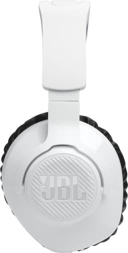 JBL Quantum 360P - Draadloze PlayStation Headset - 2.4GHz USB Dongle - JBL Quantum Surround - Lage Latency - Over-ear met Microfoon - 22 uur batterij - PS5 & PS4 - Wit/Blauw — thumbnail 4