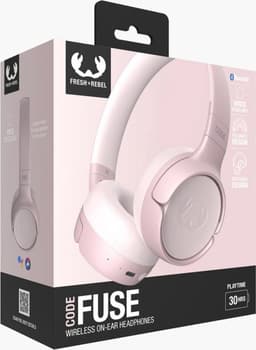 Fresh ‘n Rebel Code Fuse – Draadloze on-ear koptelefoon - Bluetooth - 30 uur Speeltijd - Roze - Smokey Pink — thumbnail 3