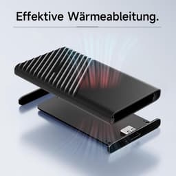 Solacis Harde schijf extern - Harde schijf - 500GB - Draagbaar - Externe harde schijf - Must have voor al uw extra foto's en bestanden! — thumbnail 4