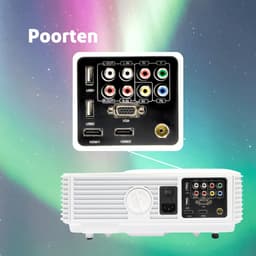 Salora BEAMER5825 - Beamer - Projector - Mini beamer - LED - HDMI - USB - TV tuner — thumbnail 3
