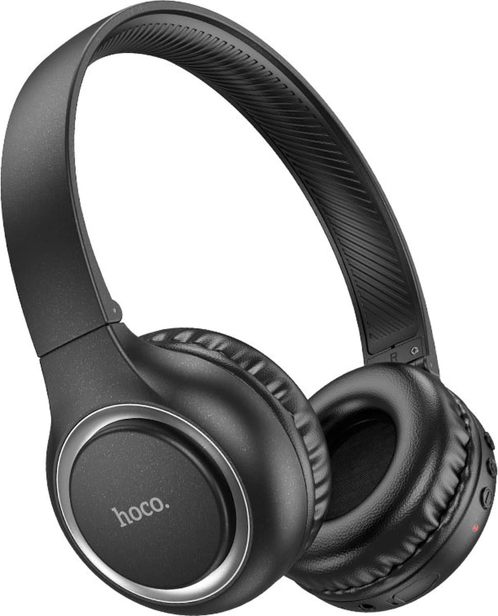 Hoco W41 draadloze on-ear koptelefoon - Zwart — afbeelding 1
