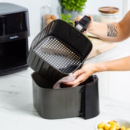 Greenpan Bistro XL Airfryer - 7,2l - 11 programma's - Digitale led-display met aanraakscherm - PFAS-vrij - Vermogen: 1650W — thumbnail 8