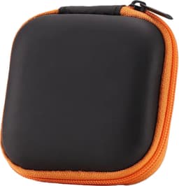 Oortjes Opberg Hoesje | Case | Etui | Organizer | Voor Het Opbergen Van Oordopjes En Laadkabels | Opbergen Van Sleutels | USB | ORANJE — thumbnail 1