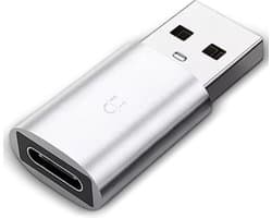 Ustratics® USB C naar USB Adapter - USB-C naar USB convertor - opzetstuk - USB 3.1 to USB C HUB - pc - laptop - USB C naar USB A female - telefoon - adapter - Grijs