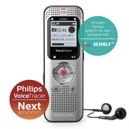 Philips DVT2015 Audio recorder incl. Sembly - Stereo MP3/PCM - Sembly spraak-naar-tekst cloudsoftware/ spraakherkenning - 8GB - USB — thumbnail 1