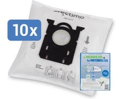 Stofzuigerzakken Philips Power Go van efectimo + filterset - geschikt voor: Philips Power Go FC8244/09 - 10 stuks - drielaags topkwaliteit microvezel Philips PowerGo stofzuigerzakken