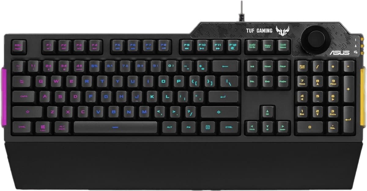 ASUS TUF Gaming K1 gaming toetsenbord — afbeelding 1