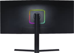 RAIDER 34 inch Ultra Wide Gaming Monitor - 165HZ - 34 inch - WQHD (3440x1440) - CURVED - 1 ms - FreeSync/G-Sync - Zwart — thumbnail 4