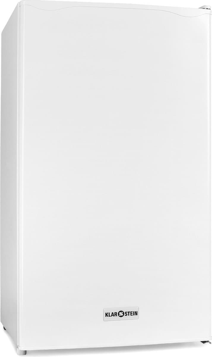 Klarstein 90L1-Wh Koelkast - Volume: 91 Liter - Met ijsblokjesvak - 2 Legplateaulades - 3 Deurvakken - 41 dB - Wit — afbeelding 1