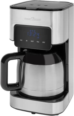 ProfiCook KA 1191 - Koffiezetapparaat - Zwart/ RVS  - Capaciteit koppen: 10  - Thermoskan — thumbnail 1