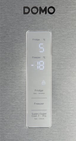 DOMO DO91334C Koelvriescombinatie - C - 338 L - inox — thumbnail 13