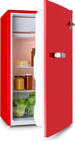 Klarstein Koelkast Beercracker 91 Liter - Drankkoeler Drankenkoelkast - voor Hotelkamer voor Kantoor - LED - Compact Koelkast Vrijstaande Koelkast Kleine Koelkast Fridge - Mini Fridge — thumbnail 1