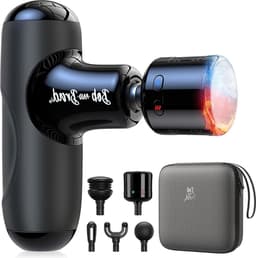 Massage Pistool Q2 Pro Met Warmte Koude Diepe Weefselmassage Ultrasilencieze Draagbaar Percussion Pijnverlichting Herstel — thumbnail 1