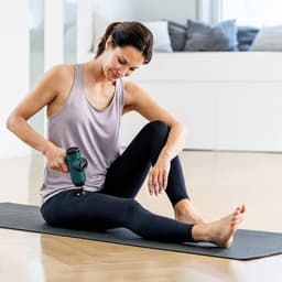 Massage Pistool Handig Massagepistool Met 4 Opzetstukken - Krachtige Triggerpointmassage - Losmaken Van Spanningen - Compact Spiermassage Met 5 Intensiteitsniveaus & Oplaadbare Batterij — thumbnail 2
