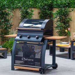 Sahara S350 Gas Barbeque 3 branders — thumbnail 3