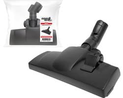 V2 Combi Stofzuigermond geschikt voor Miele + Klik - Vernieuwde A-Kwaliteit Miele Alternatief Zuigmond - Borstel (Miele AllTeQ vervangende Mondstuk) past op Alle Miele stofzuigers CX1, C3, C2, C1, S8, S6, S5, S4, S2, S8000, S6000, S5000, S4000, S2000