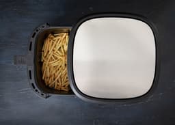 Gastronoma Heteluchtfriteuse - Airfryer 8L - Inclusief Accessoires - 18290007 - RVS/Zwart — thumbnail 9