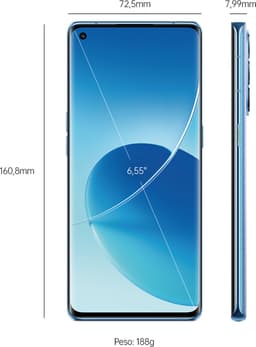 OPPO Reno6 Pro - 256GB - Blauw — thumbnail 4