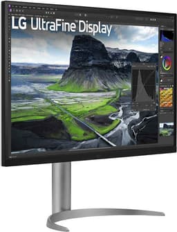 LG UltraFine 32UQ850V-W - 4K IPS Black Monitor - USB-C 90w - 32 inch — thumbnail 3