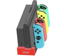 2 Stuks iPega Docking Station - Geschikt voor vier Nintendo Switch joy-cons — thumbnail 2