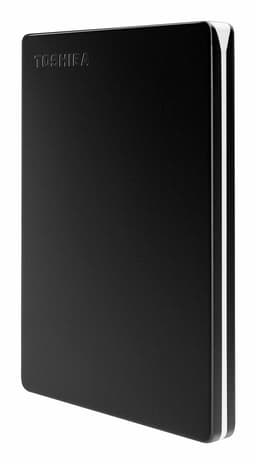 External Hard Drive Toshiba CANVIO SLIM Black 2 TB — thumbnail 2