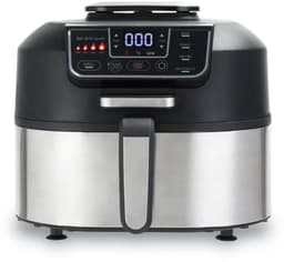 Swiss Pro+ Air Fryer & Air Grill - 6L - Zilver/Zwart - 1760W — thumbnail 1