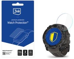 Garmin Instinct 3 50Mm (Amoled, Solar) - 3Mk Horlogebescherming Flexibel Glas