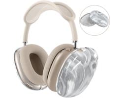 MMOBIEL Beschermhoes voor AirPods Max Hoofdtelefoons – Zachte TPU Oorschelpen Beschermhoes – Anti-Kras Beschermende Cover – Glitter