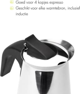 Leopold Vienna - Percolator Trevi 4 kops RVS — thumbnail 5