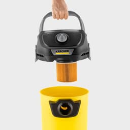Kärcher KWD 3 V-17/4/20 Suction Brush Kit Set - Incl. extra set vliesfilterzakken - 1000 W - 17 liter - Patroonfilter - Borstelset — thumbnail 2