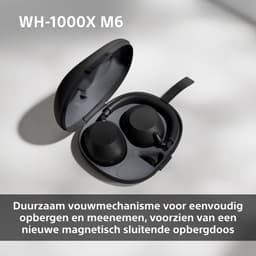 Sony WH-1000XM6 - Draadloze koptelefoon met Noise Cancelling - Roze — thumbnail 12