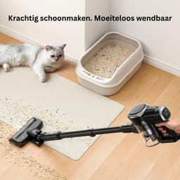 Stofzuiger Draadloos - Steelstofzuiger Snoerloos - Tapijtreiniger — thumbnail 3