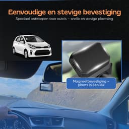 Camigoo® T8 Pro - Dashcam - Dashcam Voor Auto - Ultra 4K - Voorcamera - WiFi & GPS - SONY Sensor Nachtzicht - G Sensor - Loop Opname - Parkeermonitor - Bewegingsdetectie - Magnetische aansluiting - 64GB micro SD Kaart U3 - NL Handleiding+Systeem — thumbnail 3
