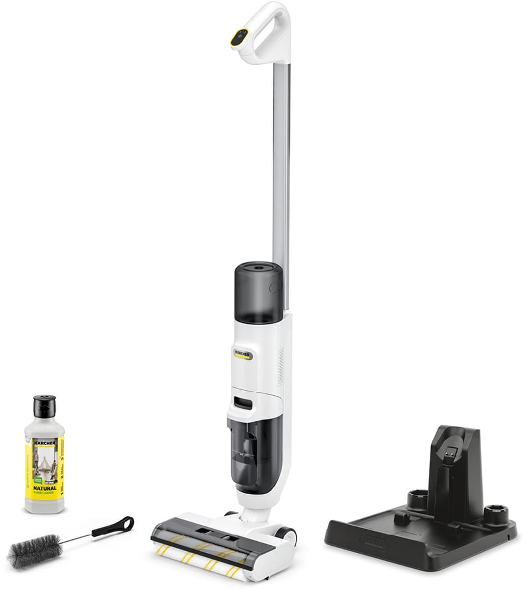 Kärcher FCV 2 vloerreiniger met zuigfunctie - 3-in-1 Xtra!Clean - Looptijd accu: 25 min - Oppervlakteprestatie 110 m² - Schoonwatertank 800 ml - Vuilwatertank 425 ml — afbeelding 1