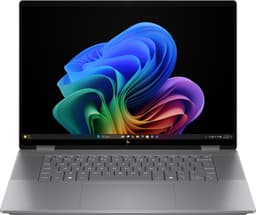HP OmniBook X Flip 16-ar0851nd Copilot+ PC AMD Ryzen AI 5 340 Hybride (2-in-1) 40,6 cm (16") Touchscreen 2K 16 GB LPDDR5x-SDRAM 512 GB SSD Wi-Fi 6E (802.11ax) Windows 11 Home Zilver QWERTY — thumbnail 5