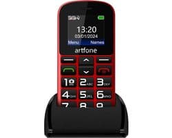 Senioren Mobiele Telefoon 4g - Senioren GSM -Rood