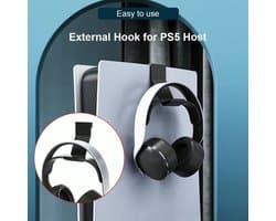 CHPN -Haakje - Haakje voor spelcomputer - Koptelefoonhaakje - Controllerhouder - 2 Stuks - Game Accessoires - Geschikt voor PS5 -