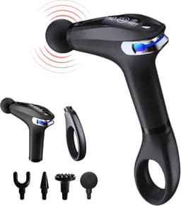 Massage Gun - Professioneel Massage Pistool - Draadloos Massage Apparaat Opzetstukken- Krachtige Spierontspanning - Ideaal voor Sport en Relax — thumbnail 1