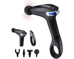 Massage Gun - Professioneel Massage Pistool - Draadloos Massage Apparaat Opzetstukken- Krachtige Spierontspanning - Ideaal voor Sport en Relax
